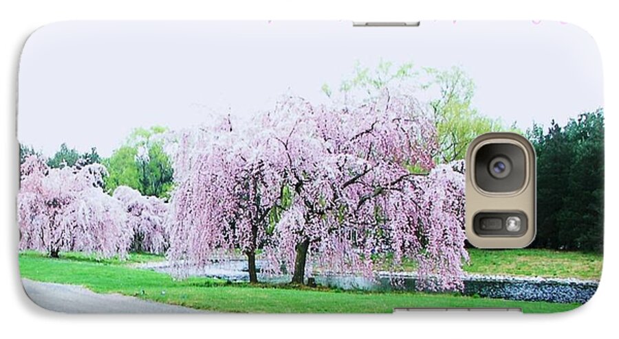 Nature Galaxy S7 Case featuring the photograph Abundant Blossom by Pamela Hyde Wilson