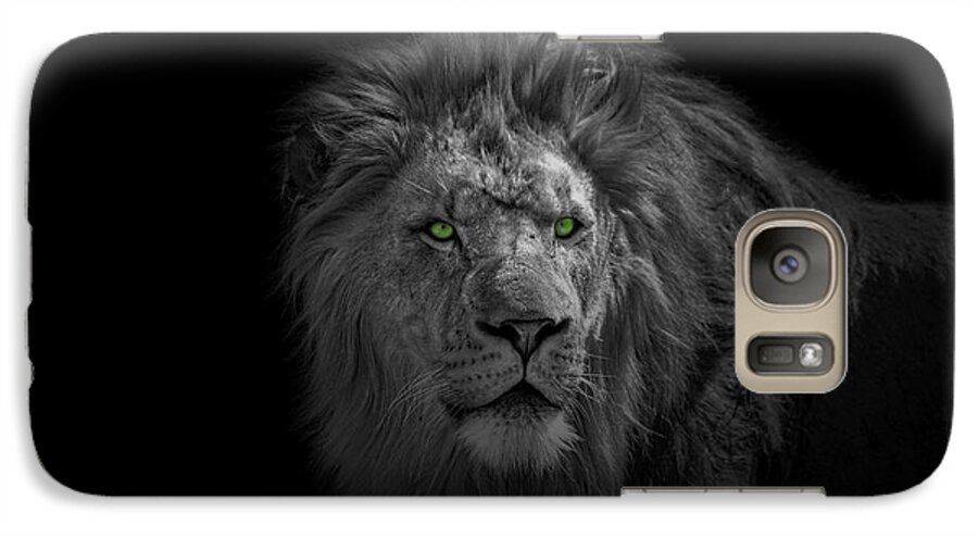 Africa Galaxy S7 Case featuring the photograph African Lion by Peter Lakomy