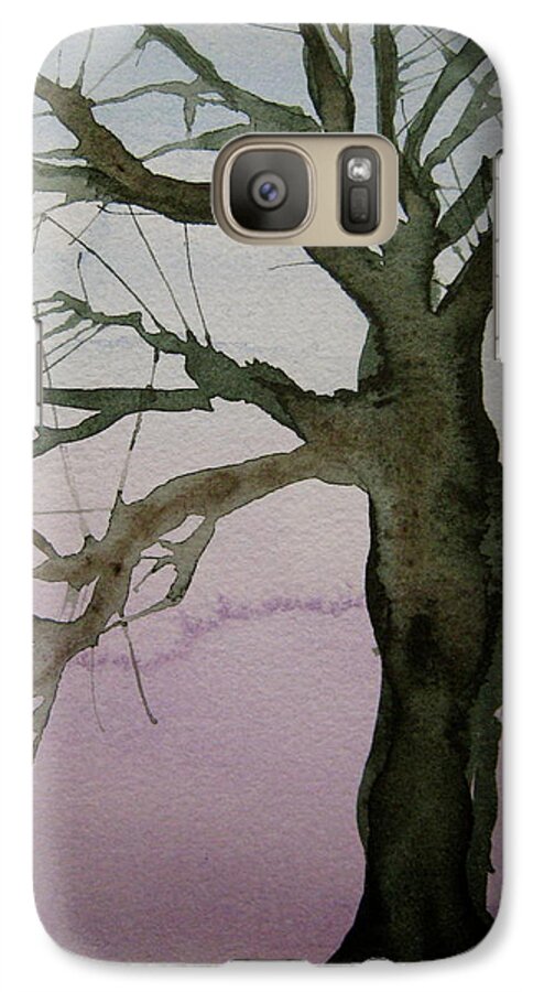 Tree Galaxy S7 Case featuring the painting Almost Spring by Beverley Harper Tinsley
