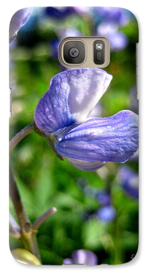 Lupine Galaxy S7 Case featuring the photograph Alpine Lupine by Kathy Bassett