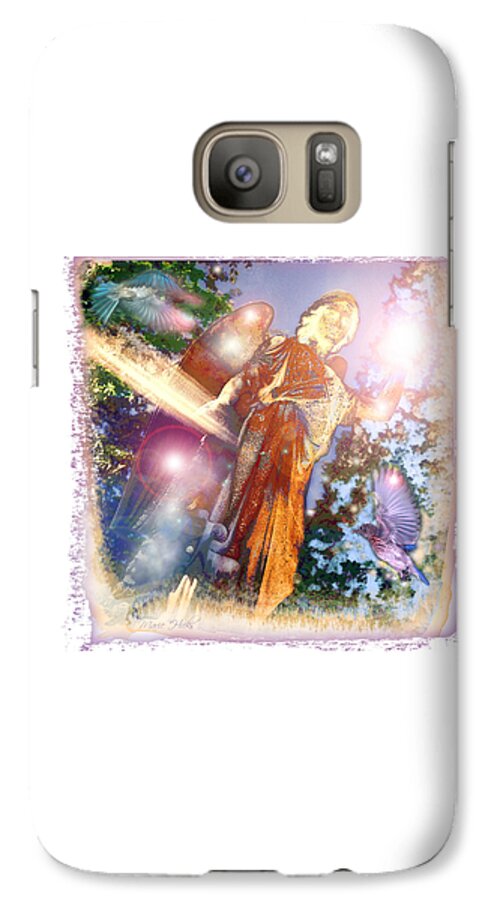 Angel Galaxy S7 Case featuring the photograph Angel Light by Marie Hicks