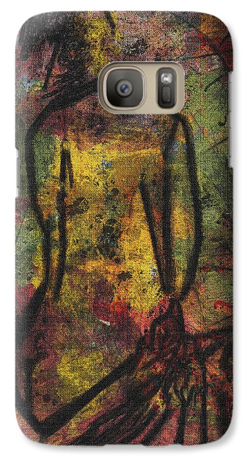 Woman Galaxy S7 Case featuring the digital art Awake I Dream by Shelley Bain
