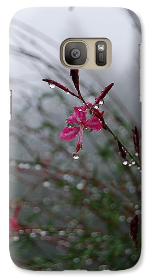 Pink Flowers Galaxy S7 Case featuring the photograph Hope - A loss Is Not The End by Jani Freimann