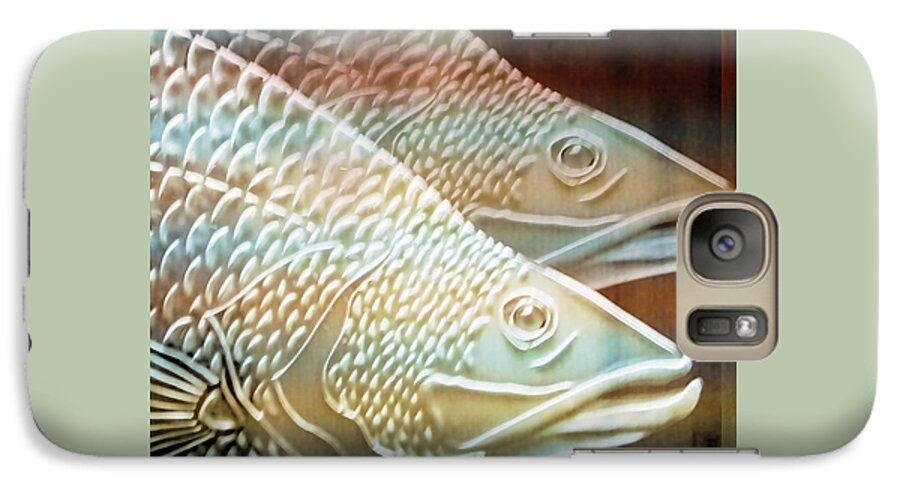 Animals Galaxy S7 Case featuring the photograph Barramundi by Holly Kempe