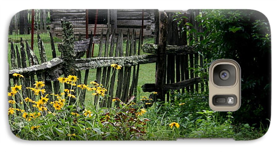 Nature Galaxy S7 Case featuring the photograph Black-Eyed Susans by Cathy Harper