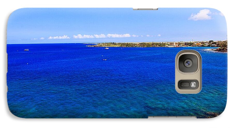 Ocean Galaxy S7 Case featuring the photograph Blue Hawaiii by Athala Bruckner