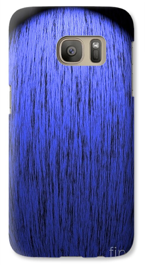 Blue Galaxy S7 Case featuring the photograph Blue Light by Kate Purdy