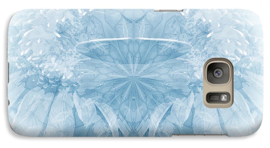 Blues Galaxy S7 Case featuring the photograph Blue Serinity by Geraldine DeBoer