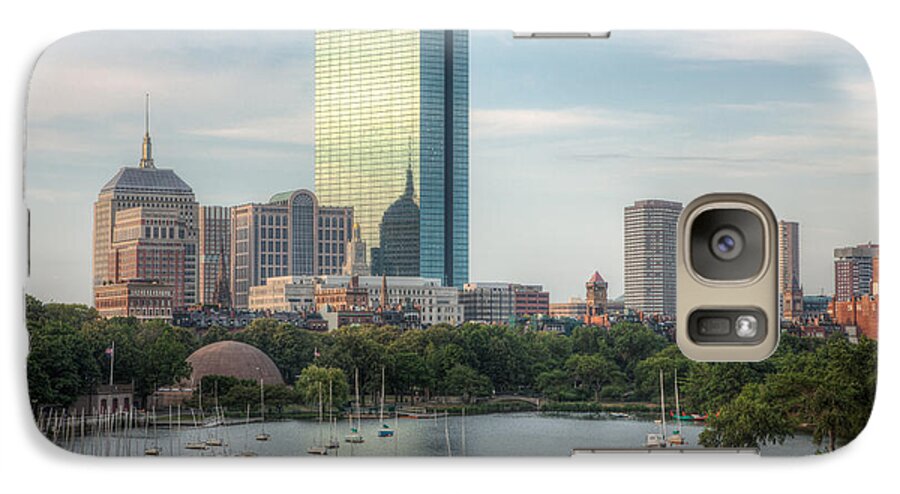 Clarence Holmes Galaxy S7 Case featuring the photograph Boston Skyline I by Clarence Holmes