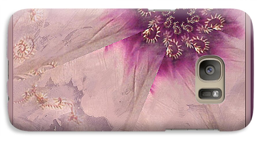 Abstract Galaxy S7 Case featuring the photograph Breaking Through by Barbara R MacPhail