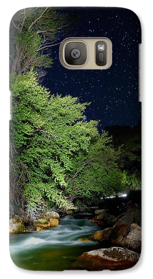 Stream Galaxy S7 Case featuring the photograph Busy Night by David Andersen