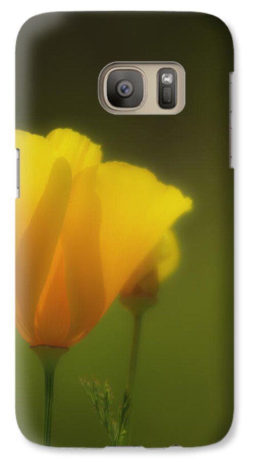 California Galaxy S7 Case featuring the photograph California Poppies 2 by Sherri Meyer