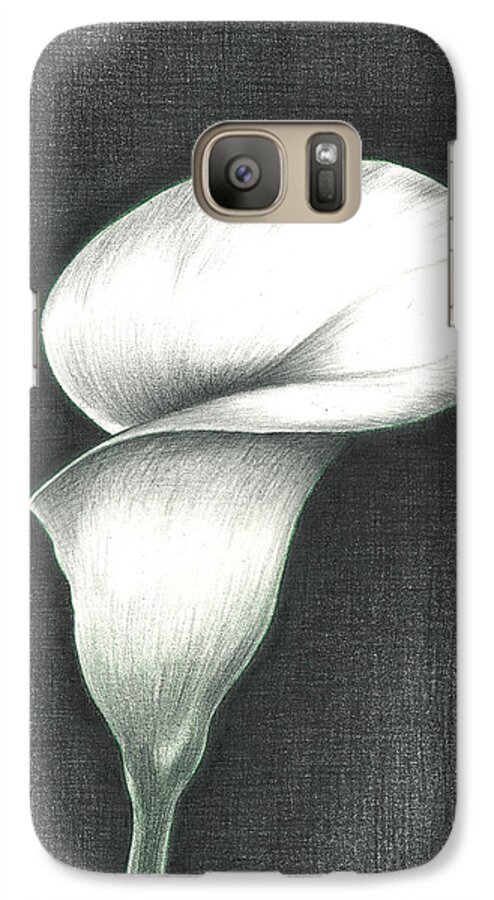 Calla Lily Galaxy S7 Case featuring the photograph Calla Lily by Troy Levesque