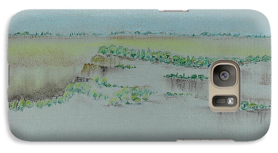 Canyon Galaxy S7 Case featuring the pastel Canyon View by Michele Myers