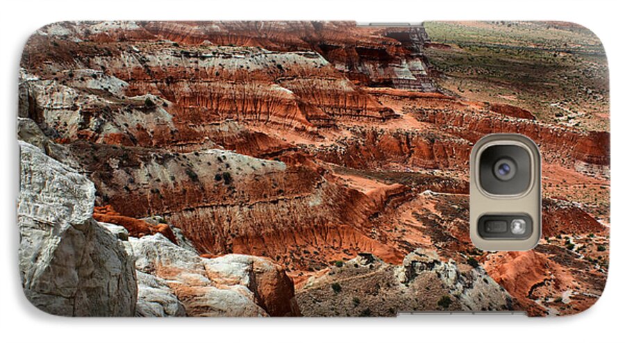 Canyon Galaxy S7 Case featuring the photograph Canyon Walls by Farol Tomson