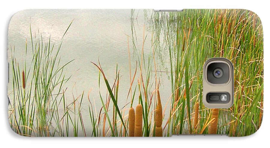 Cattails Galaxy S7 Case featuring the photograph Cattails by Marilyn Diaz