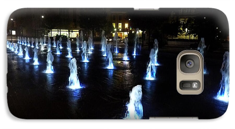 Chartres Galaxy S7 Case featuring the photograph Chartres Street Fountains by Deborah Smolinske