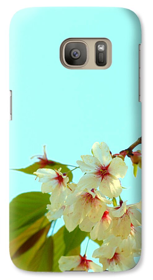 Cherry Blossom Galaxy S7 Case featuring the photograph Cherry Blossom Flowers by Yuka Kato