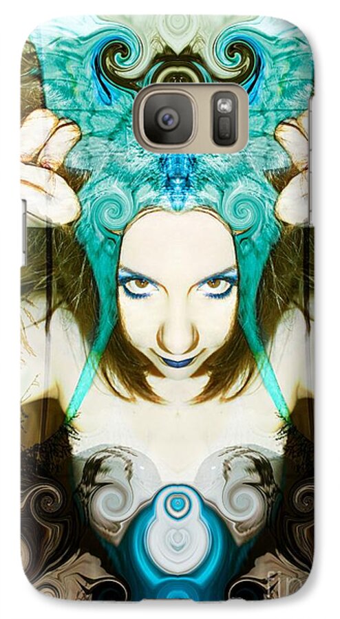 Flower Galaxy S7 Case featuring the photograph Chimera by Heather King