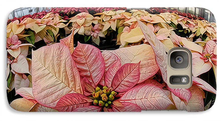 Landscape Galaxy S7 Case featuring the photograph Christmas in the greenhouse by Sami Martin