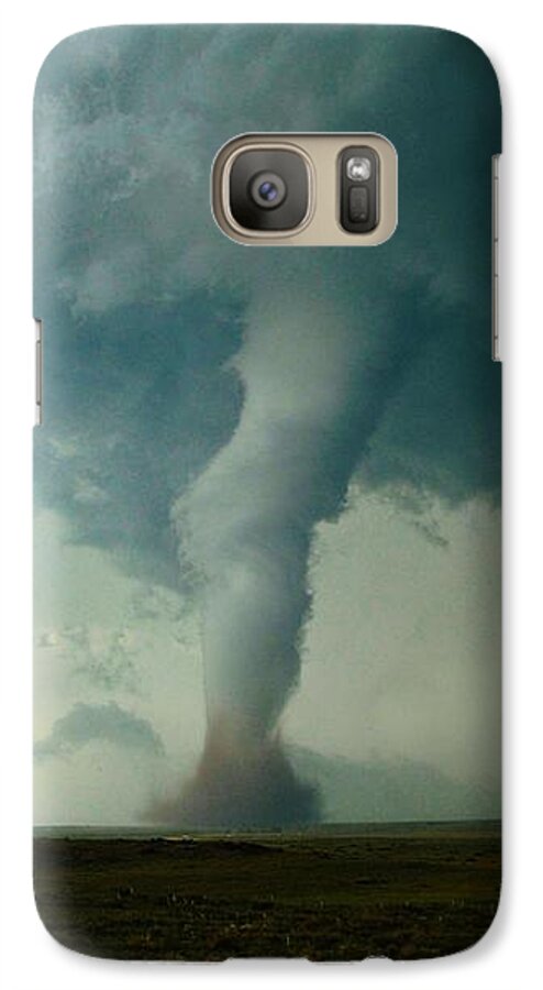 Tornado Galaxy S7 Case featuring the photograph Churning Twister by Ed Sweeney
