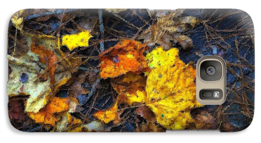 Fall Galaxy S7 Case featuring the digital art Colors of Fall by Ludwig Keck