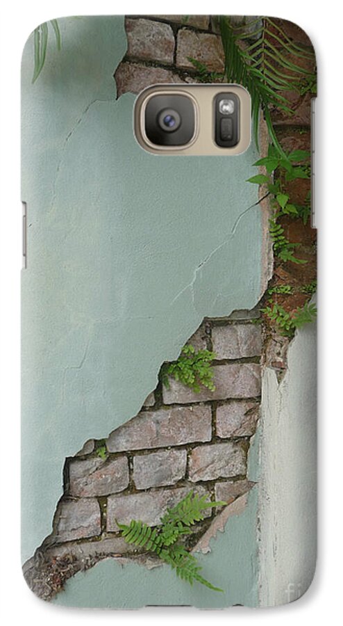 Wall Galaxy S7 Case featuring the photograph Cracked by Valerie Reeves
