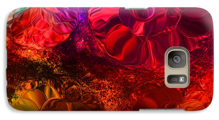 Digital Art Abstract Galaxy S7 Case featuring the digital art Creative Mind by Gayle Price Thomas