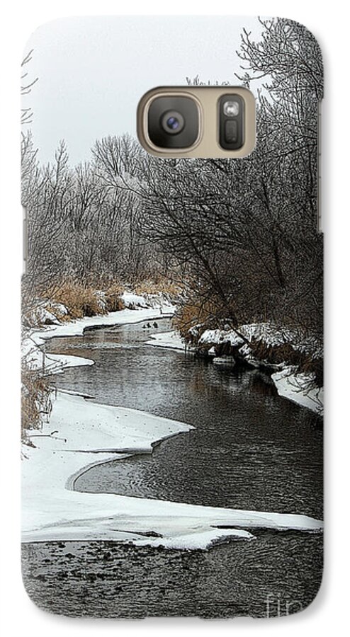  Galaxy S7 Case featuring the photograph Creek Mood by Debbie Hart