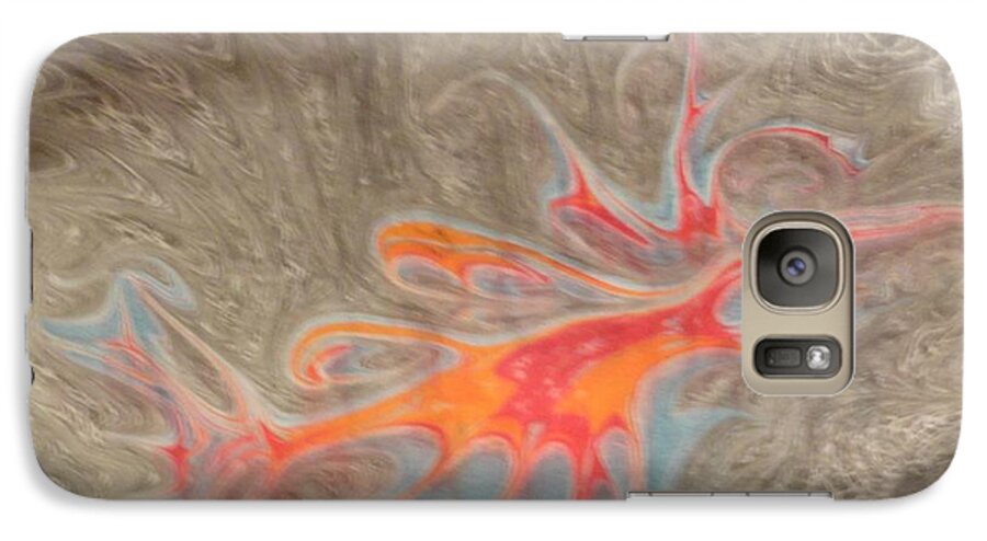 Crustacean Galaxy S7 Case featuring the painting Crustacean by Mike Breau