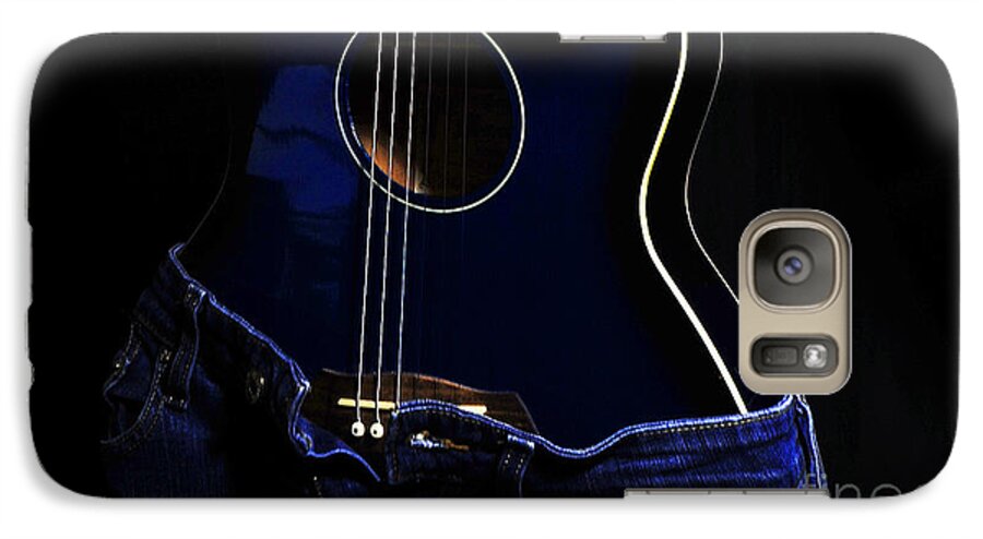 Guitar Galaxy S7 Case featuring the photograph Curves by Randi Grace Nilsberg