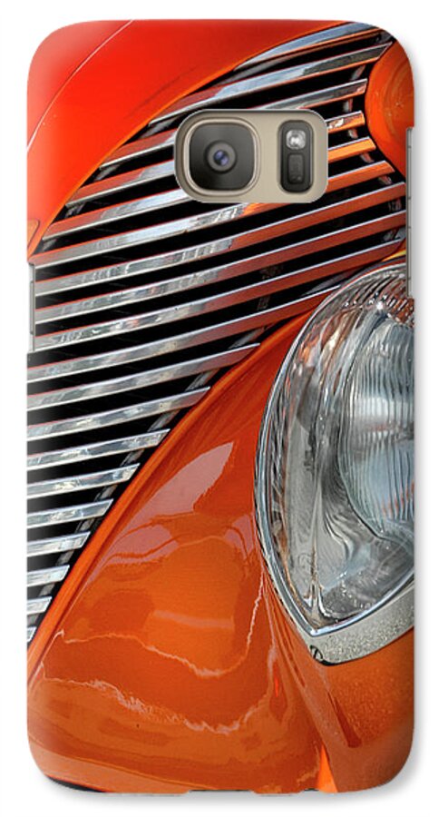 Car Show Galaxy S7 Case featuring the photograph Custom Car Detail by Dave Mills