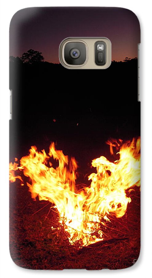 Australian Galaxy S7 Case featuring the photograph Fire in your Heart by Ankya Klay