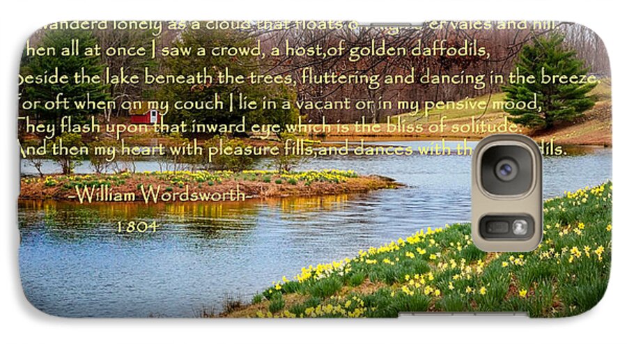 Daffodil Galaxy S7 Case featuring the photograph Dances with the daffodils by Bill Wakeley