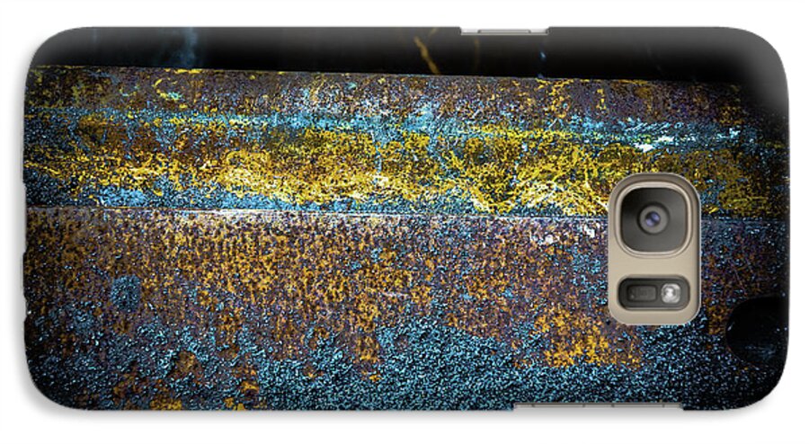 Blue Galaxy S7 Case featuring the photograph Deep Rust by Craig Perry-Ollila