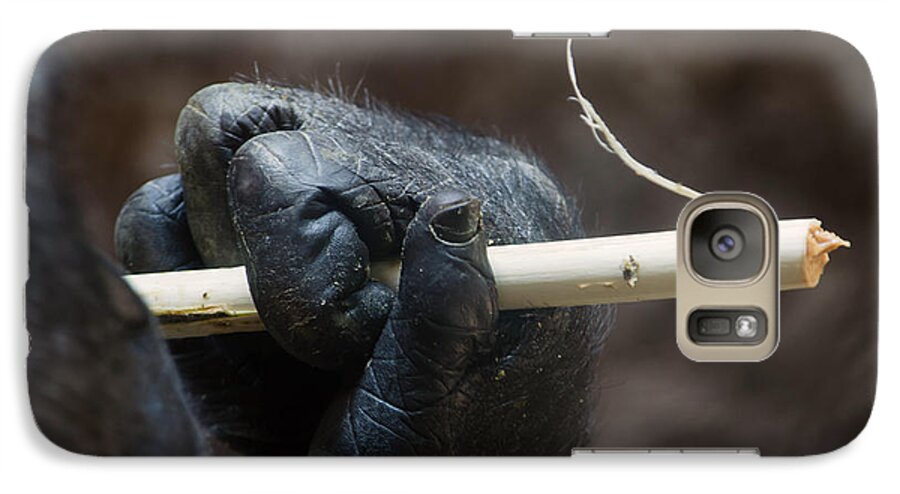 Gorilla Hand Galaxy S7 Case featuring the photograph Dexterity by Rebecca Sherman