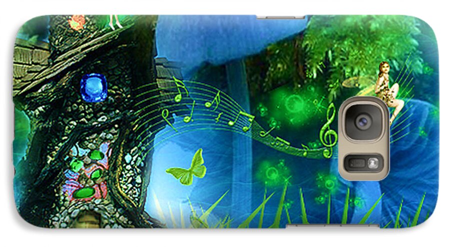 Fairyland Galaxy S7 Case featuring the digital art Fairyland - fairytale art by Giada Rossi by Giada Rossi