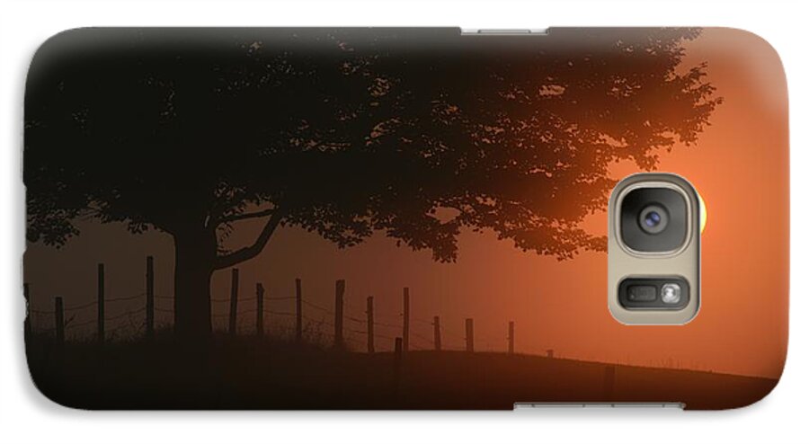 Maine Galaxy S7 Case featuring the photograph Fenced In by Paul Noble