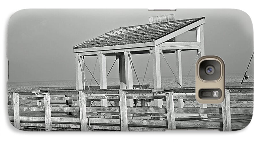 Pier Galaxy S7 Case featuring the photograph Fishing Pier by Tikvah's Hope