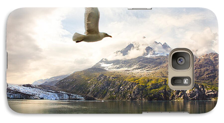 Alaska Galaxy S7 Case featuring the photograph Flight over Glacier Bay by Janis Knight