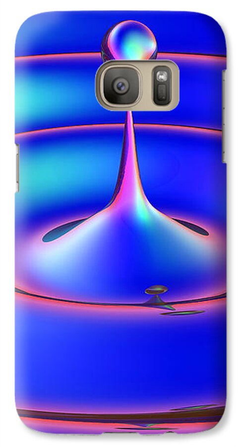 Fluid Galaxy S7 Case featuring the digital art Fluidum 2 by Andreas Thust
