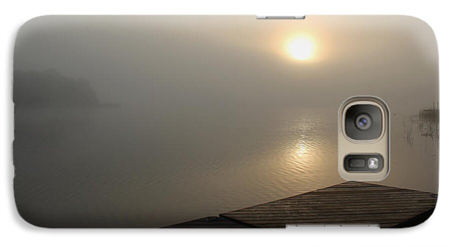 Sun Galaxy S7 Case featuring the photograph Foggy Sunrise by Debbie Oppermann