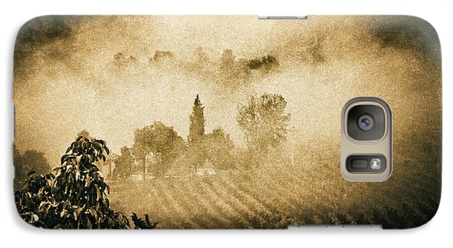 Atmospheric Galaxy S7 Case featuring the photograph Foggy Tuscany by Silvia Ganora