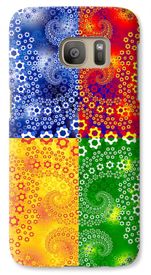 Four Winds Galaxy S7 Case featuring the digital art Four Winds by E B Schmidt