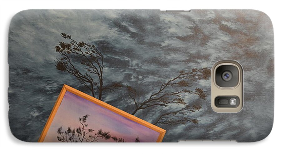 Oil Painting Galaxy S7 Case featuring the painting Four Winds of Change by Stuart Engel