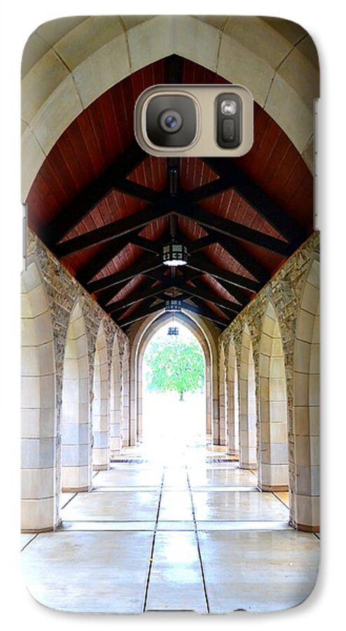 Architecture Galaxy S7 Case featuring the photograph Go Into The Light by Deena Stoddard