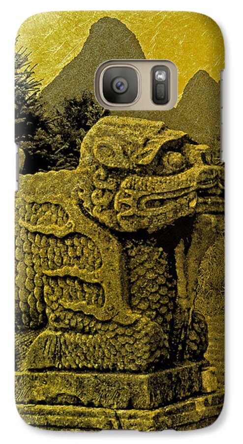 Guilin Galaxy S7 Case featuring the photograph Golden Image by Nigel Fletcher-Jones