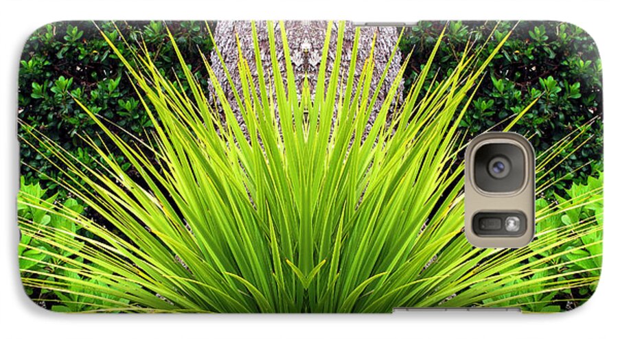 Tree Galaxy S7 Case featuring the photograph Grass Burst by KATIE Vigil