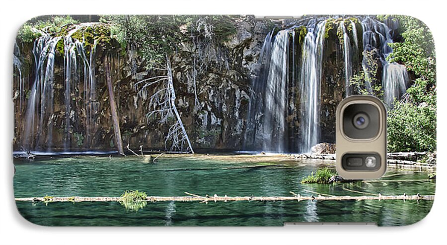 Hanging Lake Galaxy S7 Case featuring the photograph Hanging Lake by Priscilla Burgers