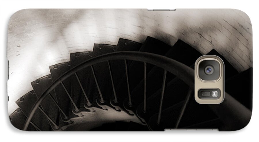 Staircase Galaxy S7 Case featuring the photograph Hatteras Staircase by Angela DeFrias